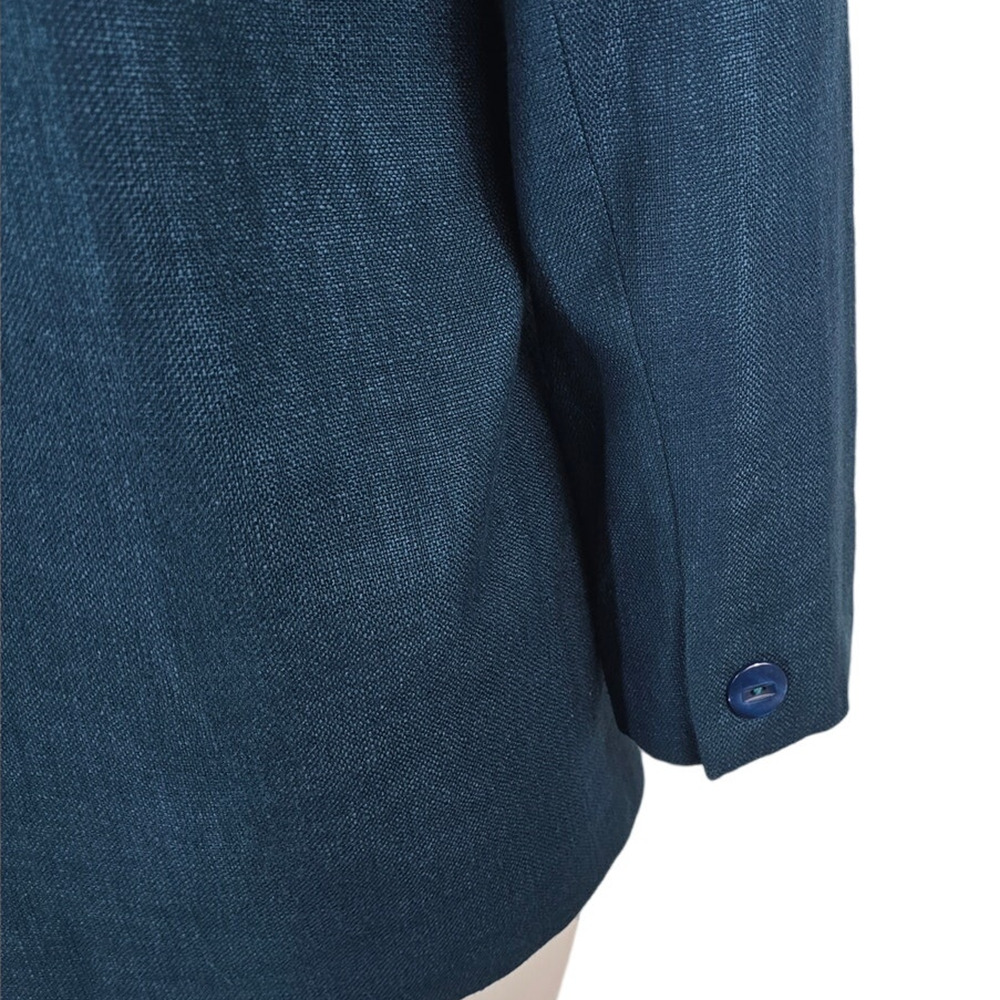 Essential Elements Teal Business Work Blazer Wome… - image 3